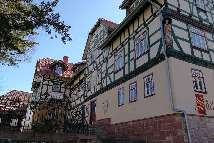 Hotel Saxenhof der Rhöner Botschaft in Dermbach