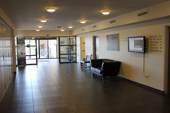 Interior entrance