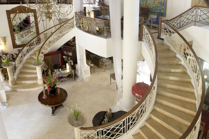 Interior entrance