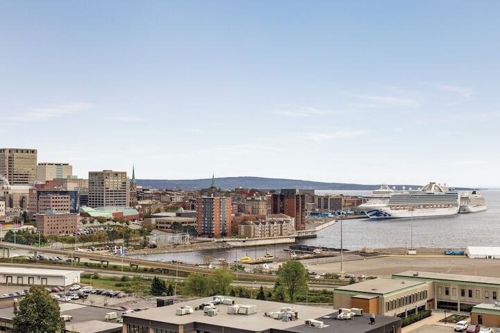 City view from property