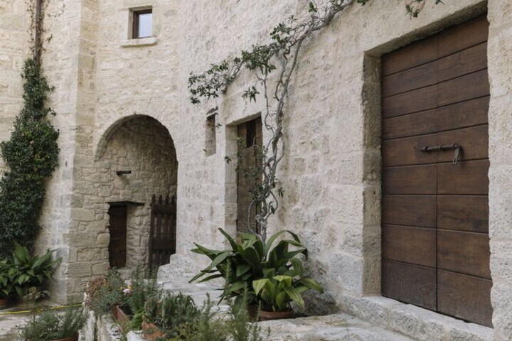 Interior entrance