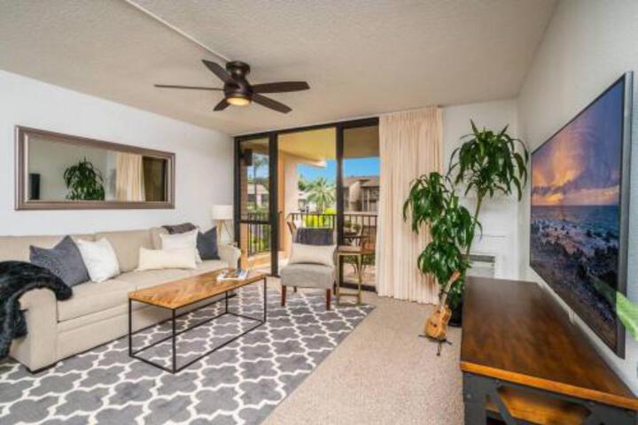 King Suite: Walk to Beach Pool in Wailea, HI