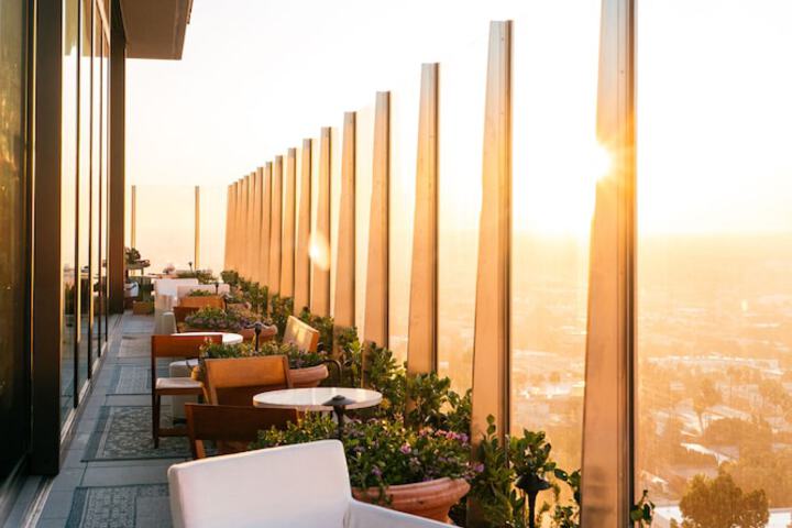 Rooftop terrace