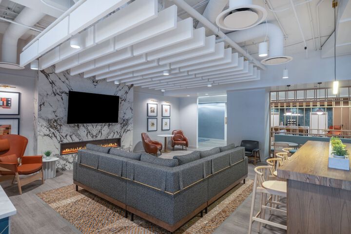 Lobby sitting area