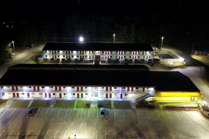 Front of property - evening/night
