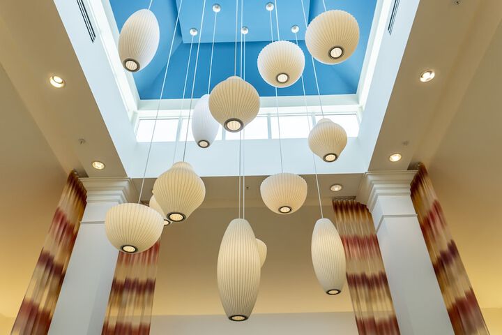 Interior entrance