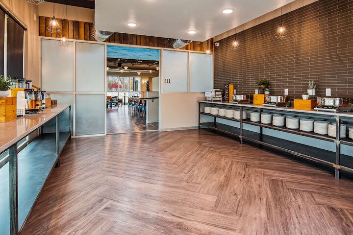 Breakfast area