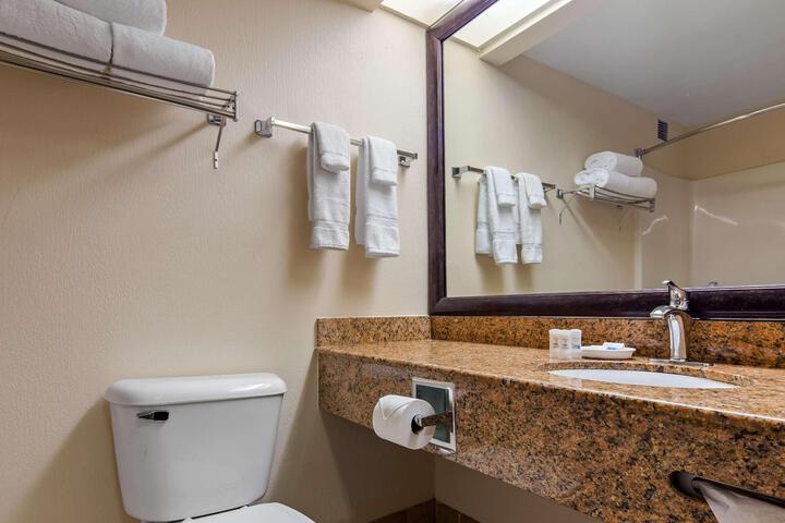 2 Queen Accessible Roll in Shower Microwave, Refrigerator WiFi Full Breakfast (5 of 22)