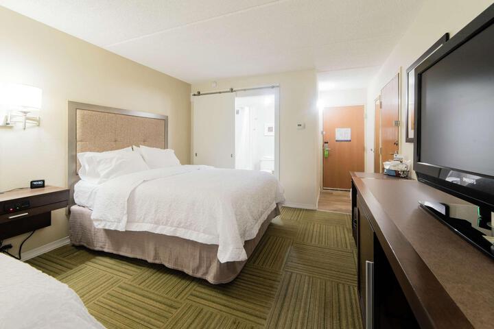 1 Queen Bed Accessible Bathtub Mobility and Hearing (1 of 23)