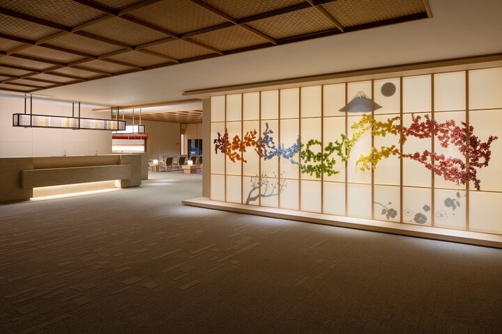 Interior entrance