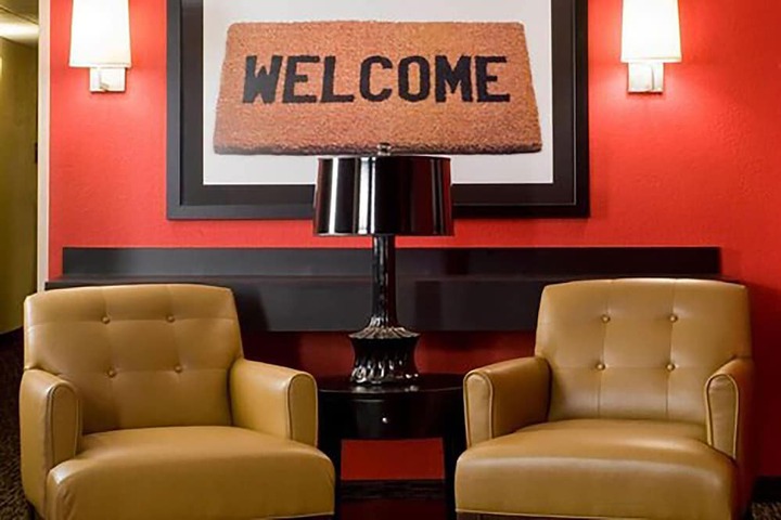 Lobby sitting area