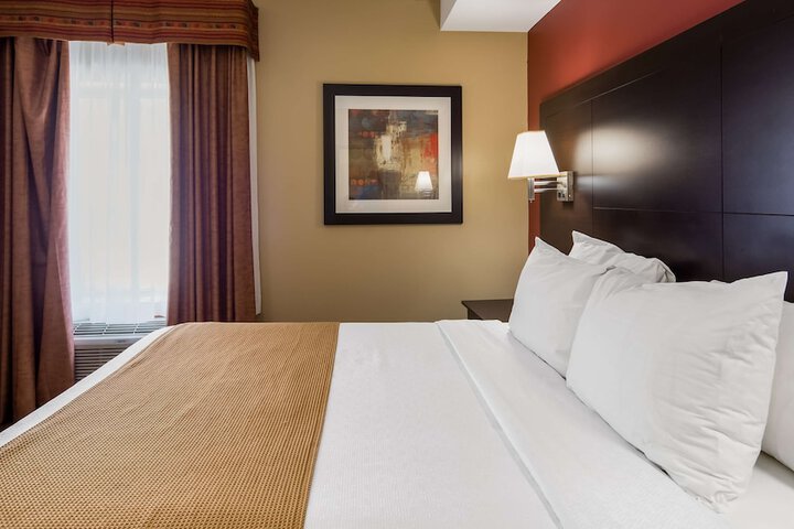 1 King Accessible Comm Assist Roll in Shower Microwave, Refrigerator WiFi Full Breakfast (7 of 25)