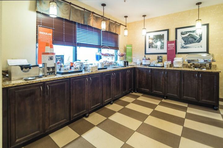 Breakfast buffet