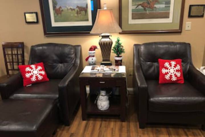 Lobby sitting area