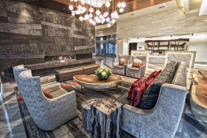 Lobby sitting area