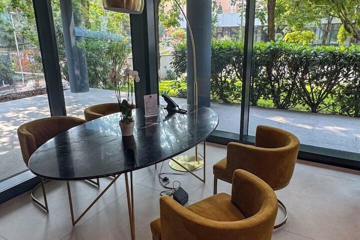 Lobby sitting area