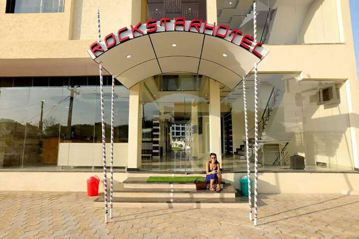 Exterior of Rock Star Hotel