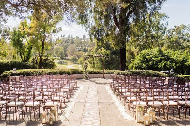Indoor wedding