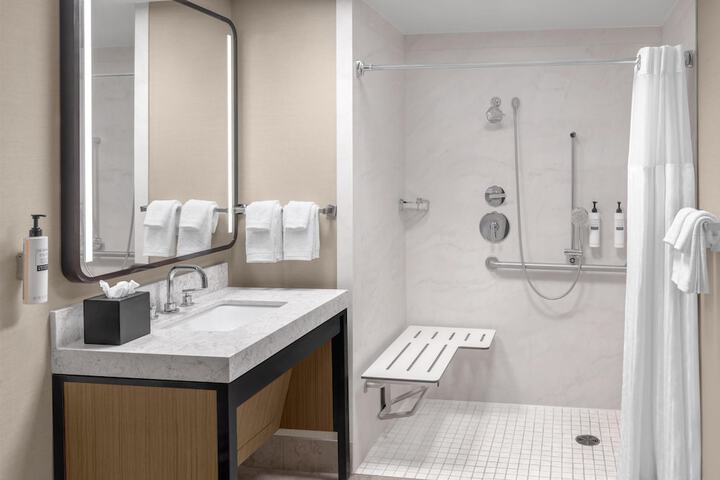 Bathroom shower