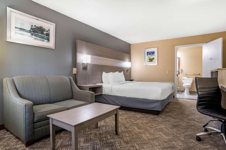1 King Bed High Speed Internet Accessible Coffee Maker Iron and Ironing Board Hairdryer Full Breakfast (10 of 12)