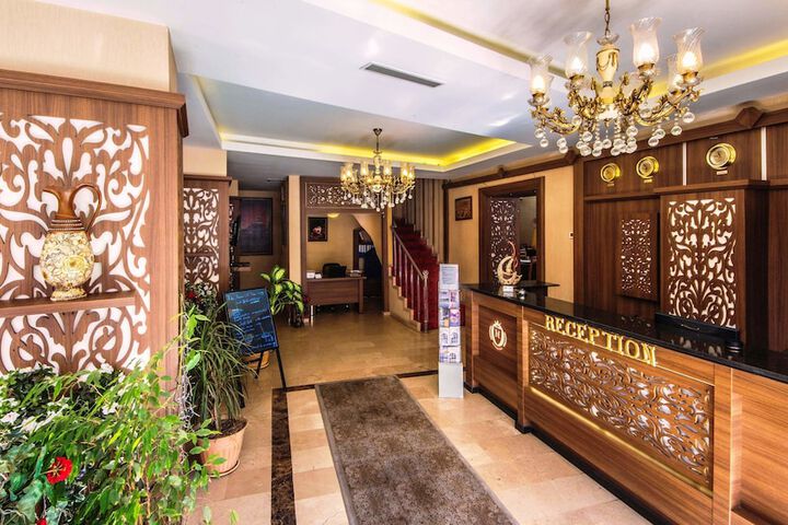 Interior entrance
