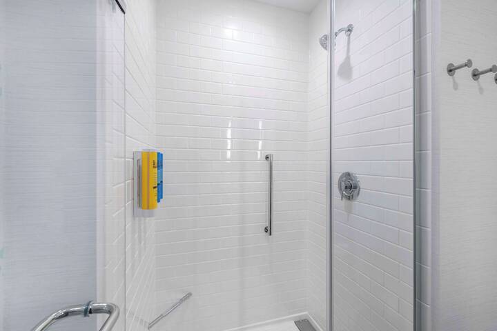 1 King Bed with Walk in Shower (5 of 8)