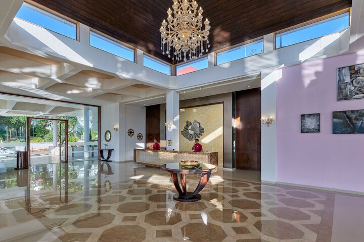 Lobby sitting area