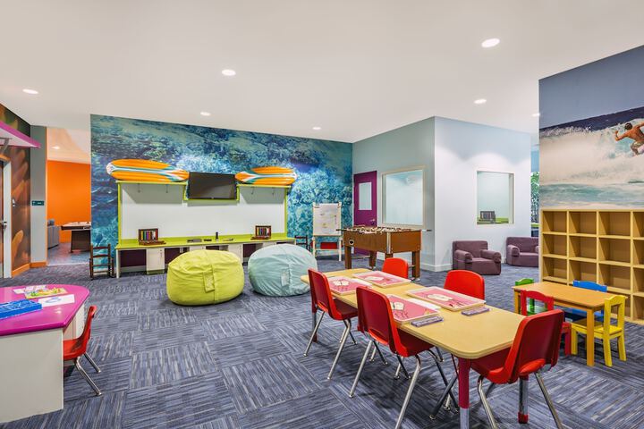 Children's play area - indoor