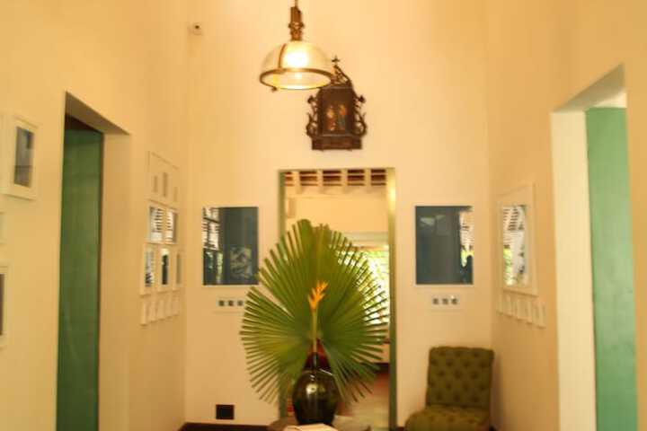 Interior entrance