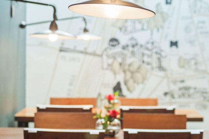 Breakfast area