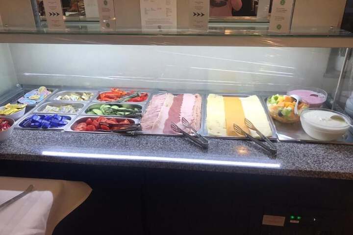 Breakfast buffet