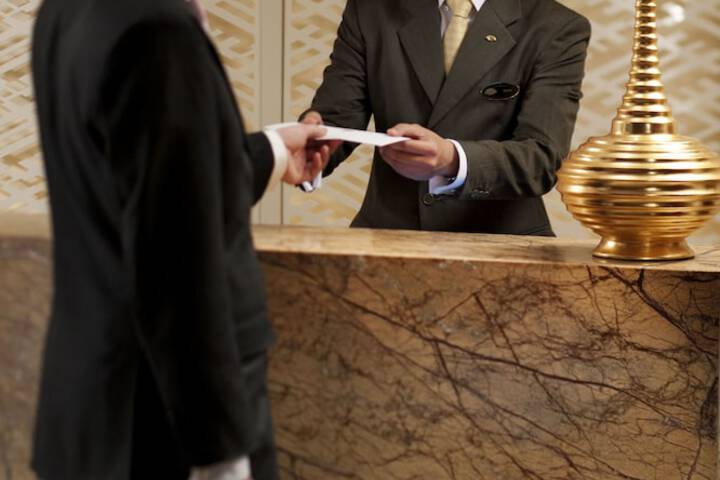 Concierge desk