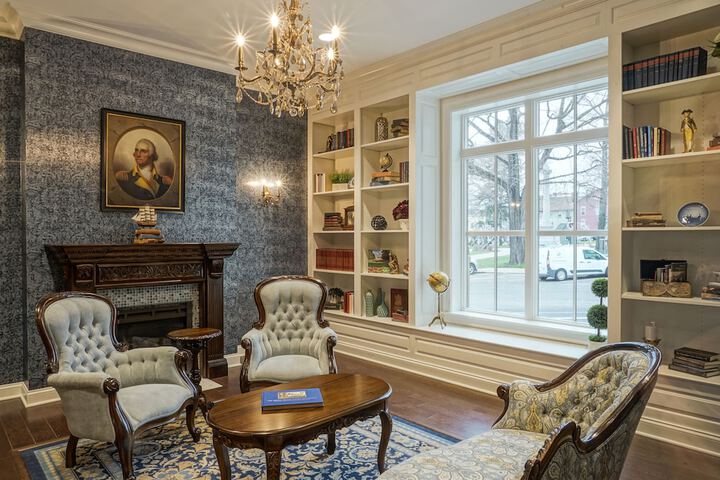 Lobby sitting area