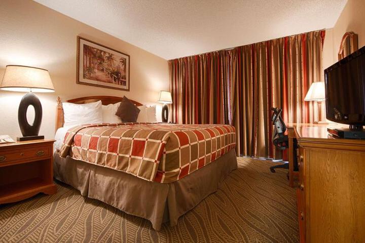 1 King Bed High Speed Internet Accessible Microwave and Refrigerator, Coffee Maker Iron and Ironing Board Hairdryer Full Breakfast (8 of 16)