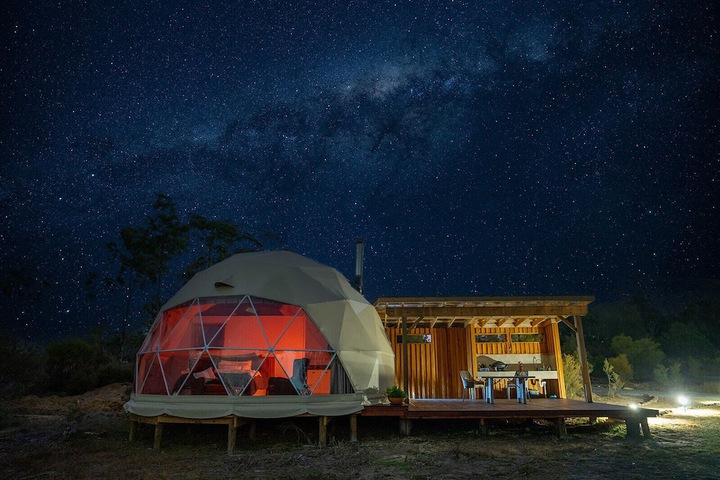 Photo of Scribbly Farm Premium Dome Bush retreat Southern highlands
