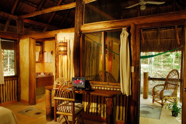 Exterior of Hotel Puerta Calakmul