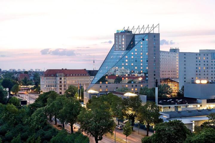 Exterior of Estrel Hotel