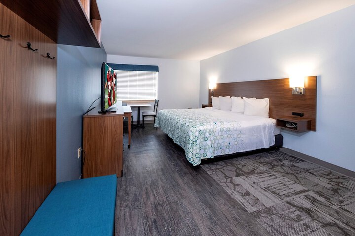 ADA Accessible Studio King Bed with Roll in Shower (14 of 14)