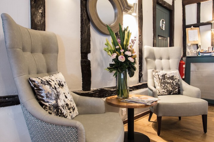 Lobby sitting area