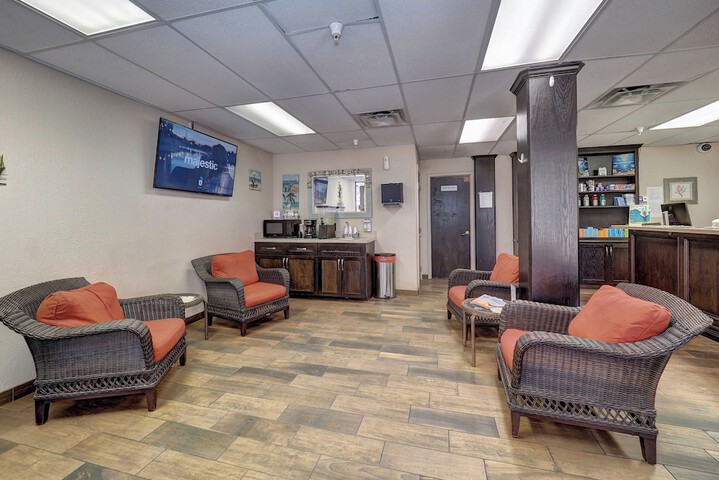 Lobby sitting area