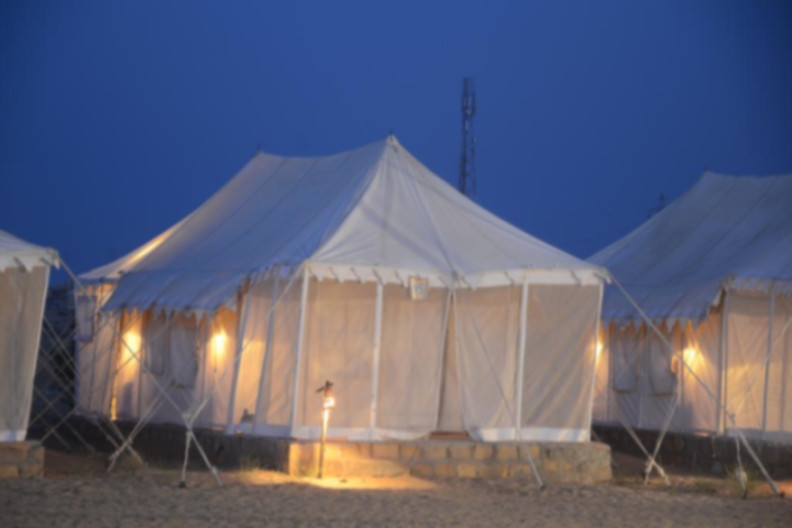 Lamp Desert Camp