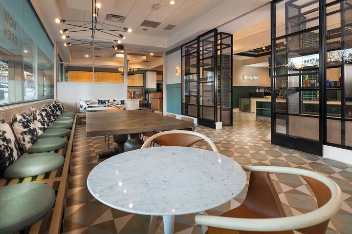 Breakfast area