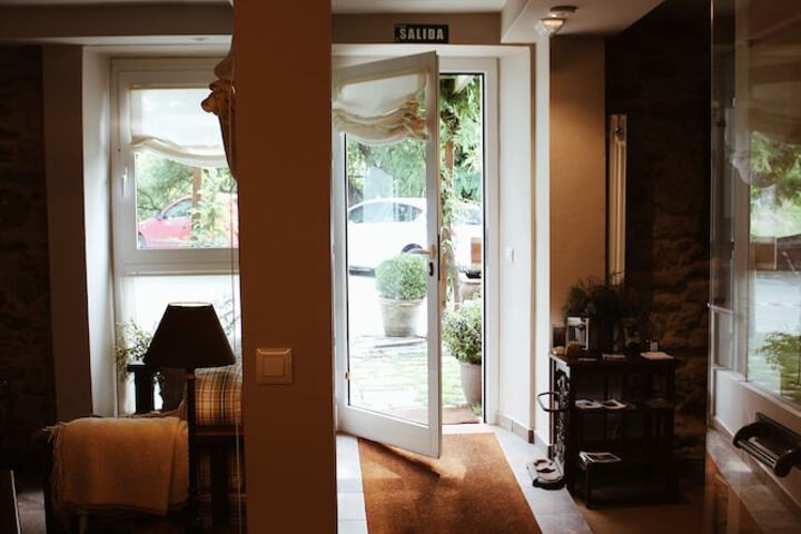 Interior entrance