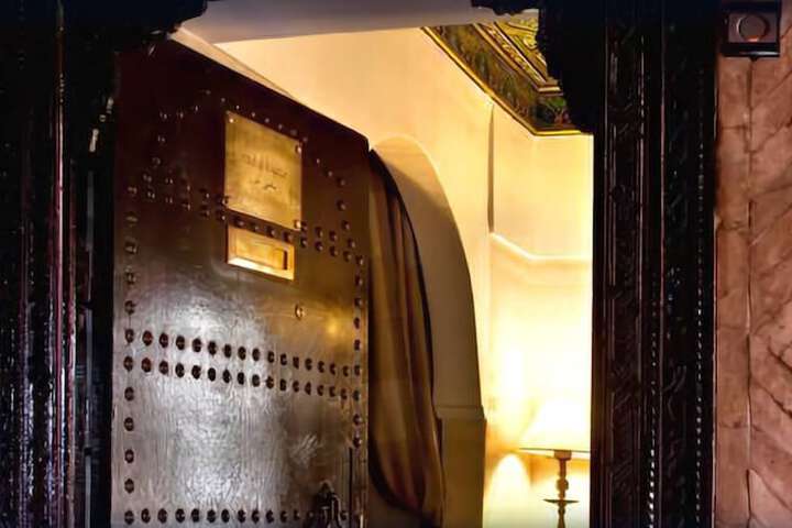 Interior entrance