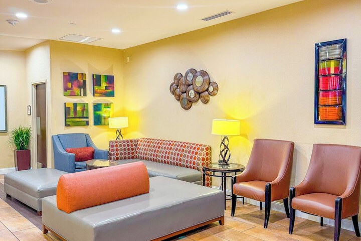 Lobby sitting area