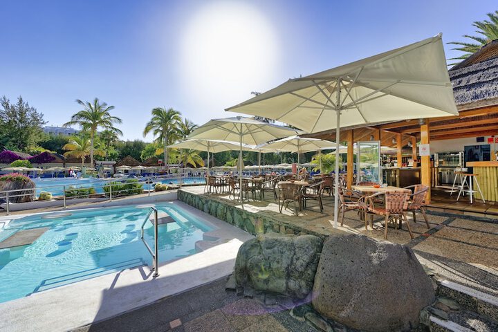 Swim-up bar