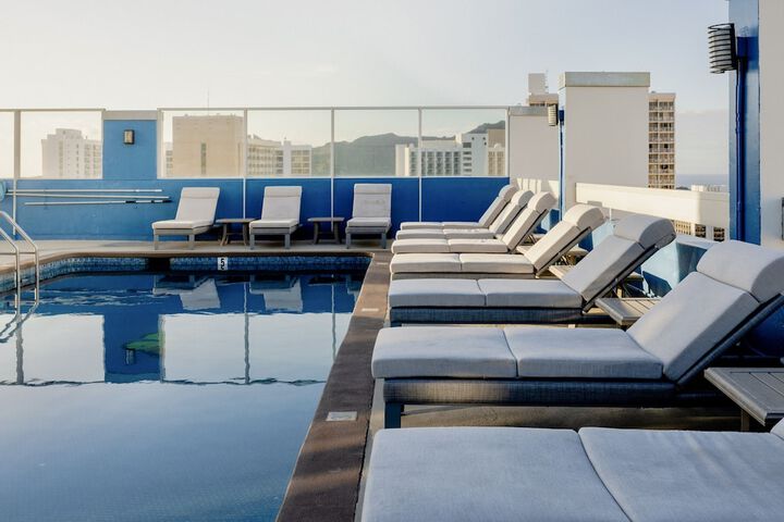 Rooftop pool