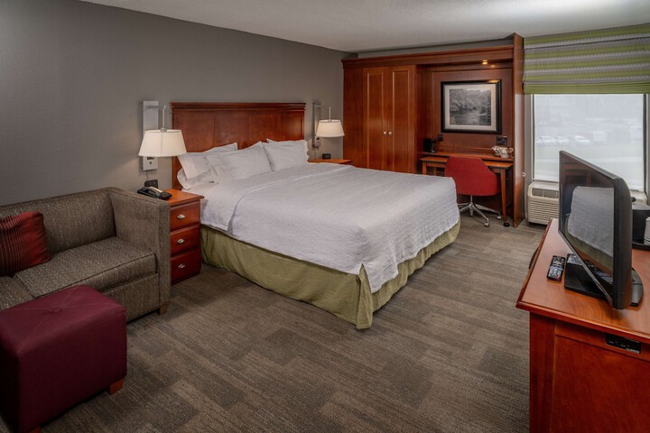 1 King Bed with Refrigerator, Microwave (2 of 10)
