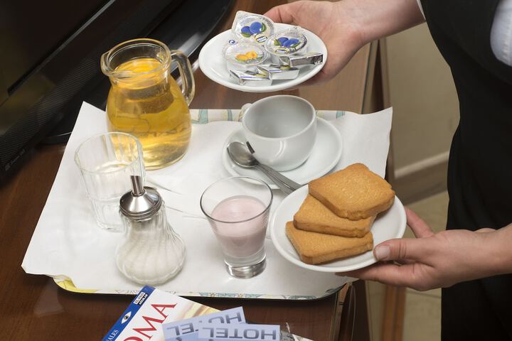 Breakfast area