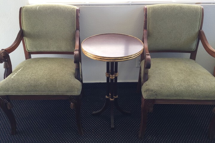 Lobby sitting area